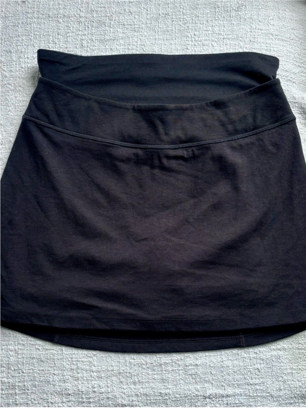 SPANX Black Mini Skort with Tummy Control Waistband